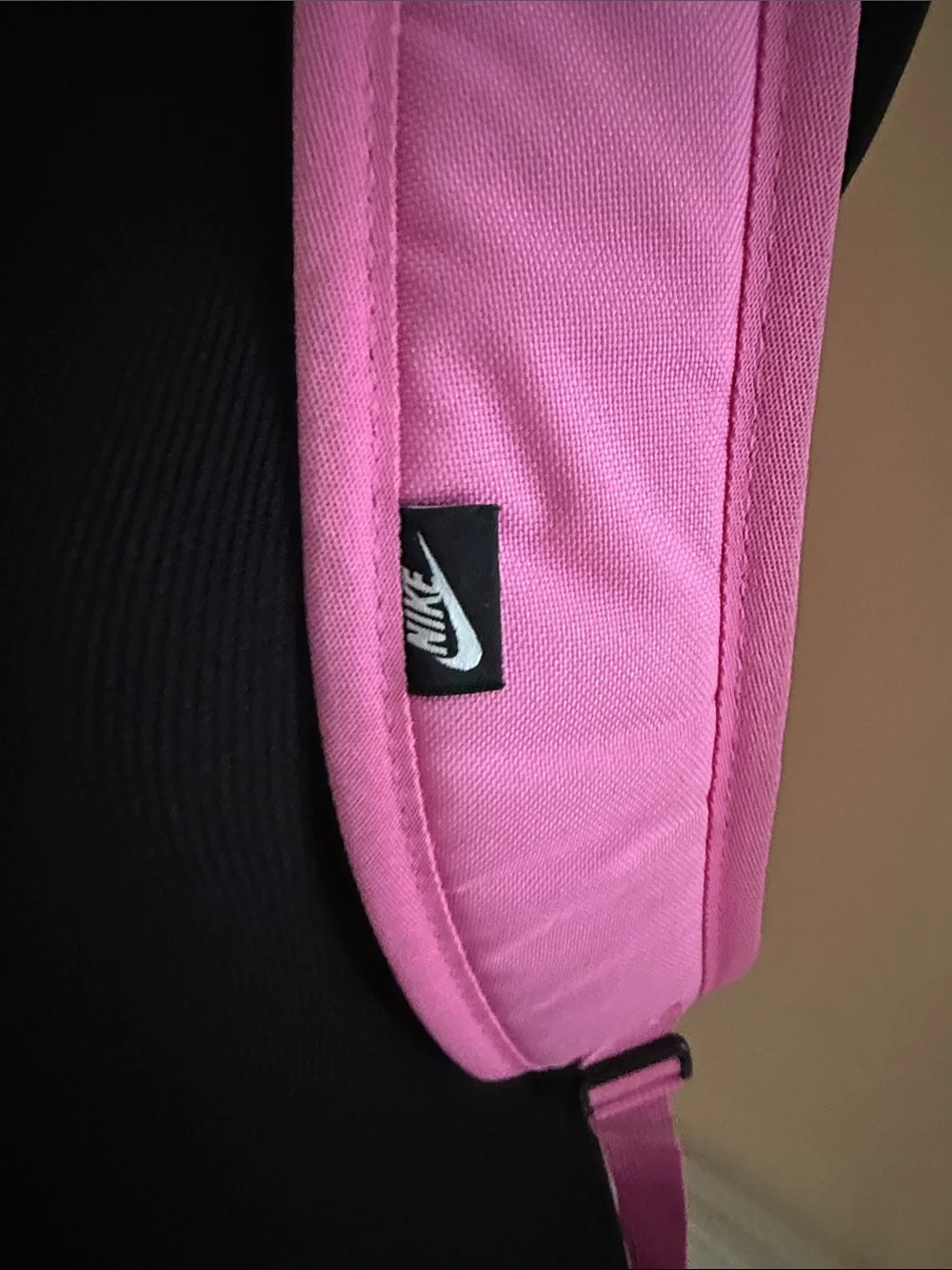 Nike Heritage 2.0 Hot Pink Backpack with Black Swoosh